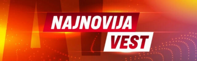 VOZILO N1 UDARILO POLICAJCA NA MOTORU KOD RTS-A Jezive scene, on leži na podu, okolo srča (VIDEO)