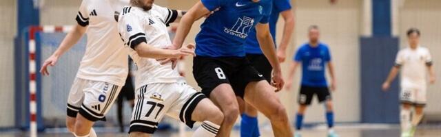 Saalijalgpalli meistriliiga voor tõi väravatesaju ja napid võidud