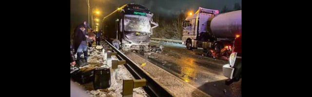 Venemaal tegi raske avarii Eesti reisibuss, kaks hukkunut, palju kannatanuid