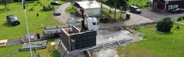 Talvega valmib Keila jõe kaldal Eesti esimene kanepimaja