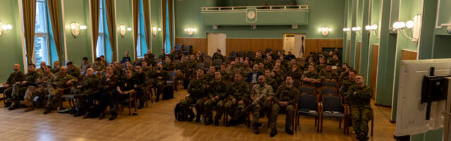 Tänavune Kaitseväe Akadeemia taktikakonverents käsitles diviisi taktikalisi tegevusi
