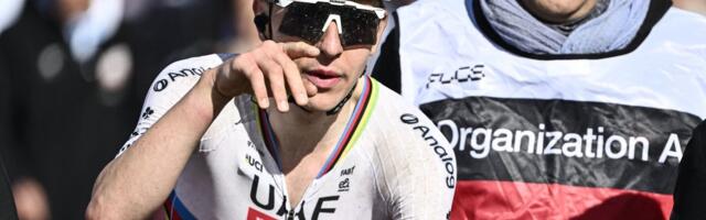 Flandria velotuuri võitnud Tadej Pogacarit ootab liiklusreeglite eiramise eest trahv. "Ei saa sekundiga peatuda“