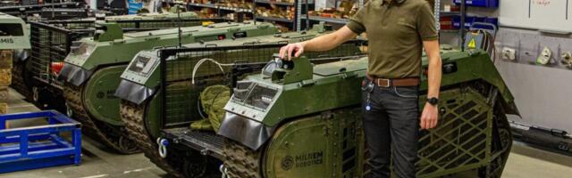 Milrem Roboticsi Eesti töötajate arv kasvab kolmandiku võrra