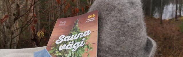 Maalehe ajakirjanik Rein Sikk tõi sauna-aastal saunasõprade ette raamatu sauna vägevast väest