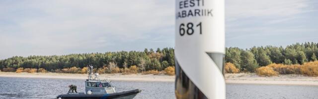 PPA kaater kandus tehnilise rikke tõttu Narva jõel Venemaa vetesse 
