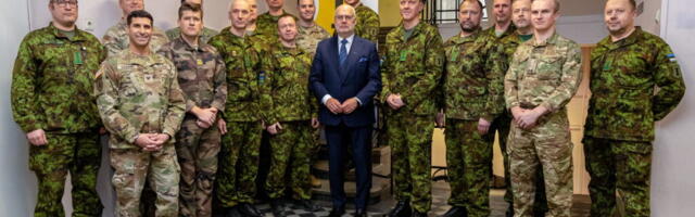 Vabariigi President külastas diviisi staapi suurõppusel Warfigher/Austere Challenge 24