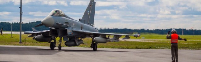 Liitlaste lennukid harjutavad Eesti õhuruumis