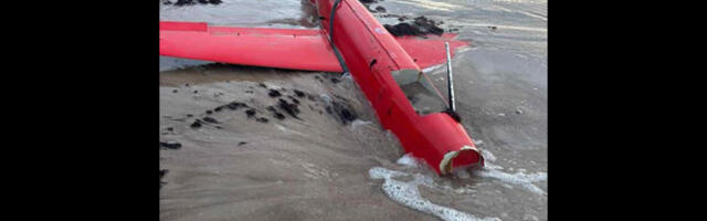 Läti randa uhuti droon