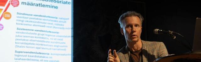 Andreas Ventsel räägib inauguratsiooniloengul heidutuse semiootikast ja Eesti julgeolekust