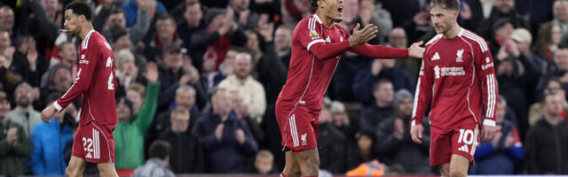 Liverpool lubas teist mängu järjest vastasel kolm väravat lüüa