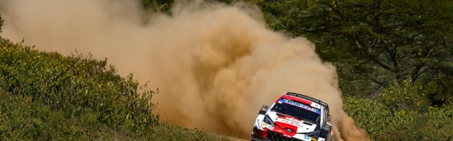 Rovanperä võitis Keenia ralli neljanda kiiruskatse, Tänak oli viies