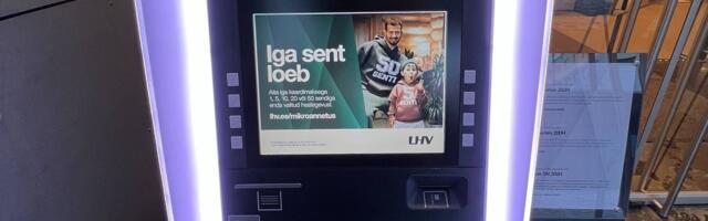 LHV kliendid saavad esimesena Eestis kasutada tuttuusi sularahaautomaate