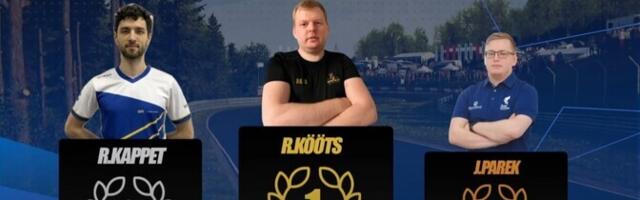 Reno Kööts võttis e-autospordi ringrajasõidus Eesti meistritiitli