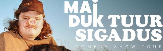 Algas 2 aastat Eesti komöödia maastikul tegutsenud stand-up koomiku Maiduki tuur „Suur Sigadus“