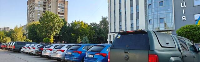 Eesti annetas Ukrainale 22 politseiautot