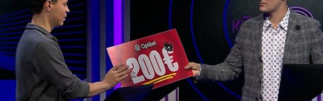 „Õnne võidu puhul, aga anna nüüd tšekk tagasi.“ Mälumängus „15 küsimust“ nähtud seik imestas televaatajaid