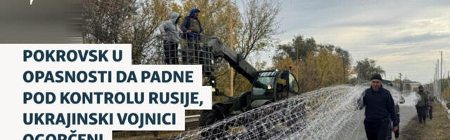 Pokrovsk u opasnosti da padne pod kontrolu Rusije, ukrajinski vojnici ogorčeni