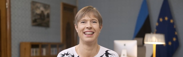 Sassi läinud sõnad ja aeroobika: Kersti Kaljulaid avaldas saatevigade video