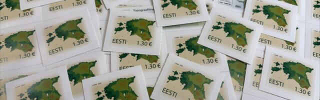 Täna ilmub esmakordselt Eesti topograafia teemaline postmark