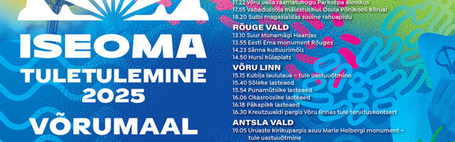 Laulupeo tule teekond Võrumaal