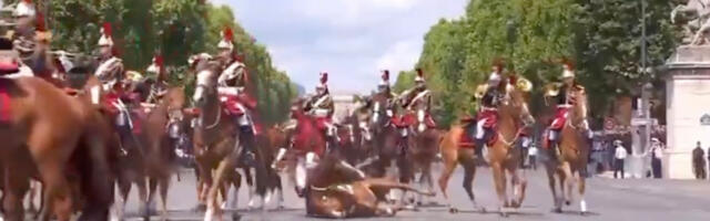VIDEO: Pariisis läks tänase Bastille päeva tähistamine veidi viltu