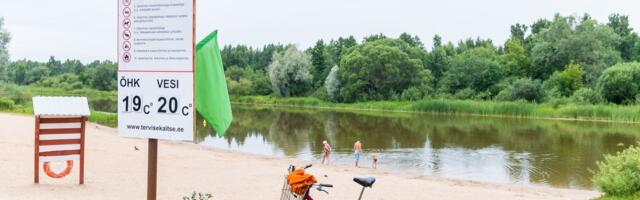 Otsepilt rannast. Postimehe kaamerate tõttu tõusid taas esile andmekaitseküsimused