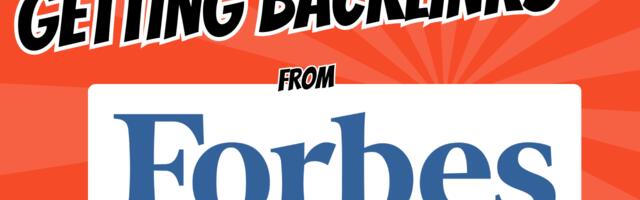 [Translation] How to get backlink from Forbes
