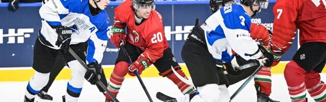 Eesti U20 jäähokikoondis sai MMil teise kaotuse 