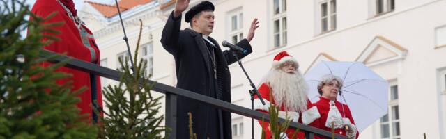 Galerii: Jõulurahu väljakuulutamine Tartu jõululinnas