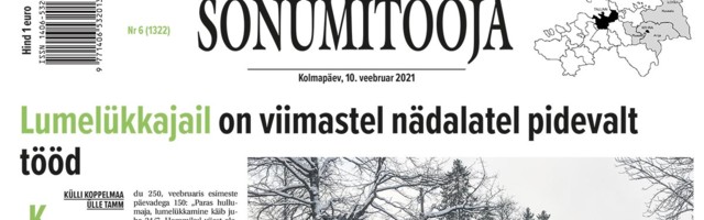 Sõnumitoojas 10. veebruaril