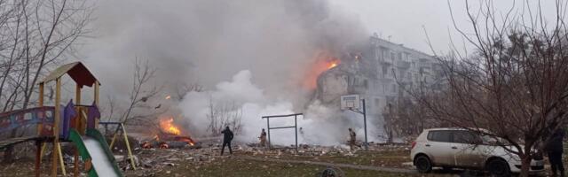 VIDEO: Ukraina linnu tabas ulatuslik raketirünnak, suured purustused