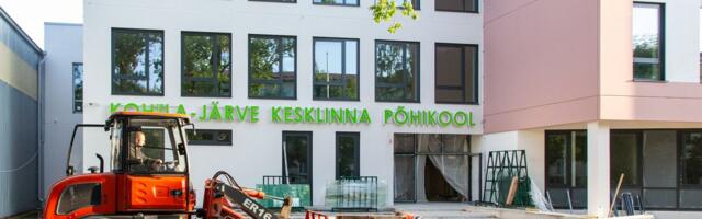 Kohtla-Järve laenab koolimaja ehituse lõpetamiseks kaks miljonit eurot