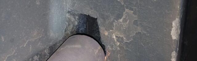 Räpina vallas hõõgus saunamaja korsten