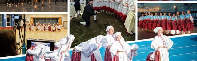 KAKS AASTAT PILDIS | Soveldaja naisrühma teekond tantsupeole – miljonid tantsusammud ja abieluettepanek Kalevi staadionil