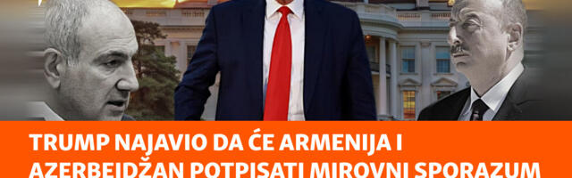 Trump najavio da će Armenija i Azerbejdžan potpisati mirovni sporazum u Bijeloj kući