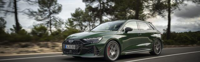 Audi tähistab 5-silindrilise mootori 50. sünnipäeva RS 3 competition limited eriversooniga