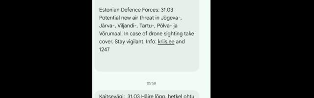 Kastre vallast leiti alla kukkunud drooni tükid