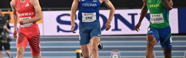 OTSEBLOGI | Johannes Erm liigub sise-MM-il medali ja Eesti rekordi poole