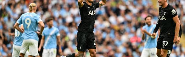 Tottenham kinkis Manchester Cityle hooaja esimese kaotuse ja tuletas meelde eelmise aasta novembrit