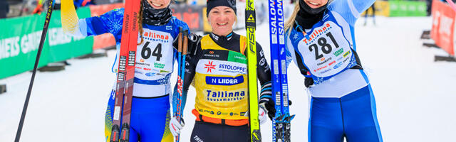 Estoloppeti 3. etapi 27. Tallinna Suusamaratoni võitsid Marko Kilp ja Tatjana Mannima