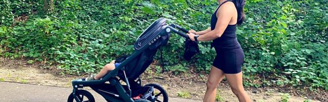 This Mom Is Getting Back Into Running Shape With a Jogging Stroller, Fitness Apps and Tech