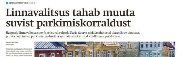 Lääne Elu paberleht teisipäeval, 31. märtsil