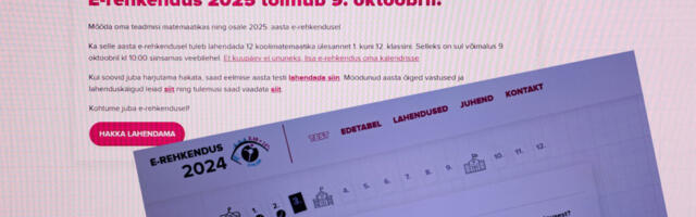 UUEKS E-REHKENDUSEKS VÕIB VALMISTUDA JUBA TÄNA