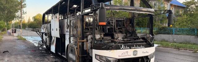 PILDID: tabamuse sai Vene reisibuss