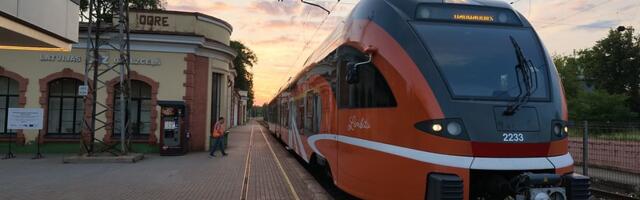 Elroni rong tegi katsesõidu Daugavpilsi