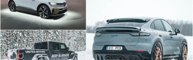 Kuula: 10.02 Autotund: proovisõidus on uus elektriline Renault, ülivõimas Porsche ja Jeep Gladiator