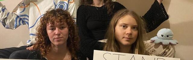 Greta Thunberg kutsub üles Palestiinat toetama