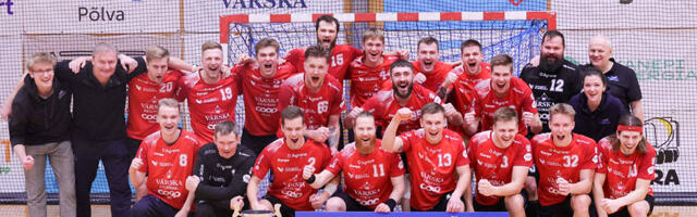 Põlva Serviti tuli 15. korda meeste käsipalli karikavõitjaks
