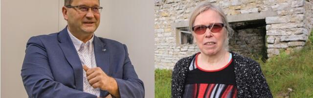 Lääne-Nigula aukodanikud Andres Kampmann ja Linda Pärnpuu