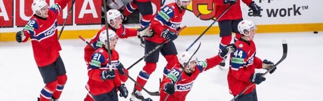 Norra sai MM-il Rootsi üle ajaloolise võidu, Läti alistas tiitlikaitsja USA